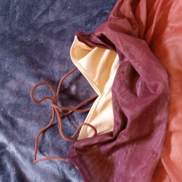 Ombre Ruched Dress - Picture 10 of 15